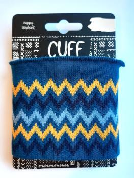 Bündchen Cuff PETROL JACQUARD